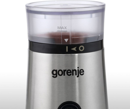 Кофемолка Gorenje SMK150E 150Вт сист.помол.:одинарный нож вместим.:60гр серебристый