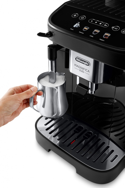 Кофемашина Delonghi Magnifica Evo ECAM290.22.B 1450Вт серебристый/черный