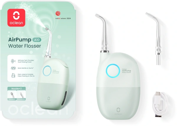 Ирригатор Oclean AirPump A10 (W7602) зеленый
