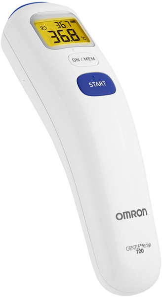 Термометр инфракрасный Omron MC-720-E белый