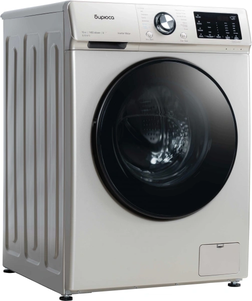 Стиральная машина Бирюса WM-SL1014/15 B класс: A+++ загр.фронтальная макс.:10кг золотистый инвертер
