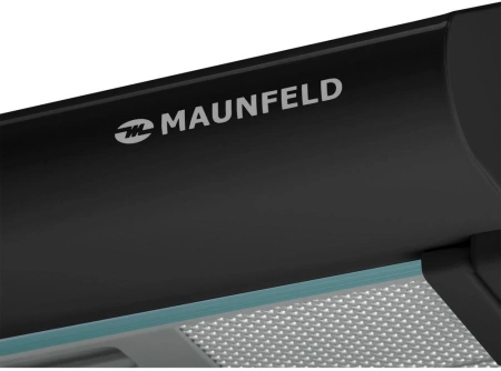 Вытяжка козырьковая Maunfeld MP-1 60 черный управление: кнопочное (1 мотор)