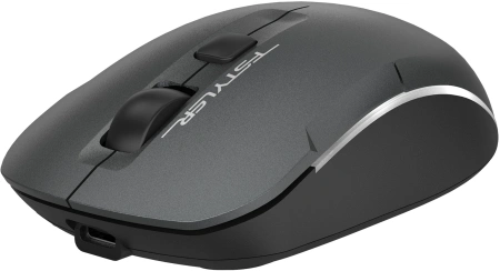 Мышь A4Tech Fstyler FB26CS Air2 серый/черный оптическая (2000dpi) silent беспроводная BT/Radio USB д