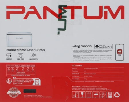 Принтер лазерный Pantum BP2300W A4