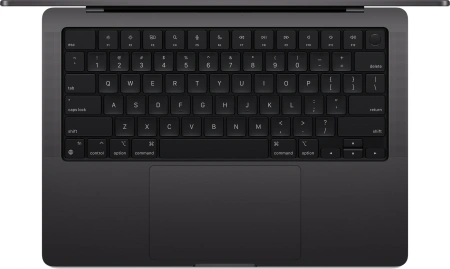Ноутбук Apple MacBook Pro A3112 M4 10 core 16Gb SSD512Gb/10 core GPU 14.2" Liquid Retina XDR (3024x1964) Mac OS black WiFi BT Cam (MW2U3HN/A)