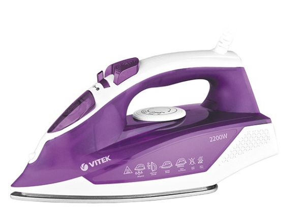 Утюг Vitek VT-8308 VT 2200Вт фиолетовый
