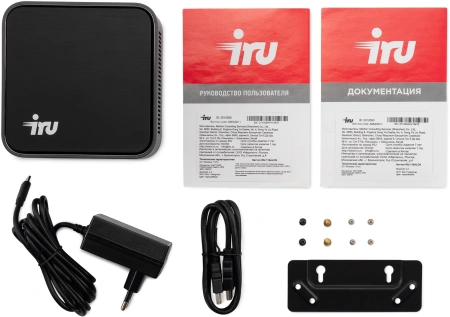 Неттоп IRU 110ALCN N100/8Gb/SSD256Gb UHDG/W11Pro/черный