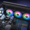 Система водяного охлаждения Thermaltake TH420 V2 Ultra ARGB Soc-AM5/AM4/1200/1700/1851 черный 4-pin 34.7dB Al+Cu LCD Ret (CL-W386-PL14SW-A)