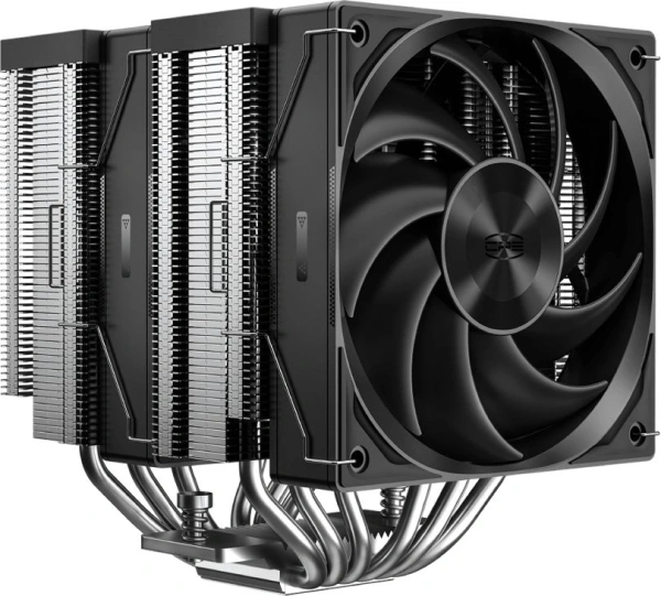 Устройство охлаждения(кулер) PcCooler RZ620 Soc-AM5/AM4/1151/1200/2066/1700 серебристый/черный 4-pin 28-32dB Al+Cu 270W Ret (RZ620-XXNWNX-GL)