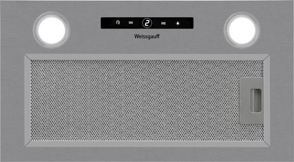 Вытяжка встраиваемая Weissgauff BOX 1200 IX нержавеющая сталь управление: сенсорное (1 мотор)