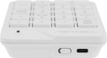 Числовой блок A4Tech FGK21C белый USB беспроводная slim для ноутбука
