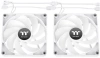 Вентилятор для корпуса Thermaltake CT120 Sync Reverse ARGB 120х120x25 белый 4-pin 31.2дБ (упак.:2шт) (CL-F175-PL12SW-A) Ret