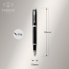 Набор ручек Parker IM Core FK221 (CW2093215) Black CT сталь нержавеющая подар.кор. ручка перьевая, ручка шариковая