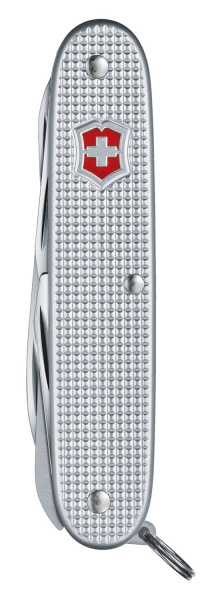 Нож перочинный Victorinox Farmer X Alox (0.8271.26) 93мм 10функц. серебристый карт.коробка