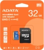 Флеш карта microSDHC 32GB A-Data AUSDH32GUICL10A1-RA1 Premier Pro + adapter