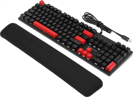 Клавиатура A4Tech Bloody S515R механическая черный USB for gamer LED (S515R FIRE BLACK)
