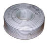 Кабель коаксиальный Lanmaster TWT-RG6U-CS48/1-WH RG-6/U F/UTP общий экран 75Om PVC внутренний 100м белый
