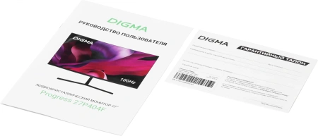 Монитор Digma 27" Progress 27P404F черный IPS LED 5ms 16:9 HDMI M/M матовая 300cd 178гр/178гр 1920x1080 100Hz VGA FHD 4.3кг