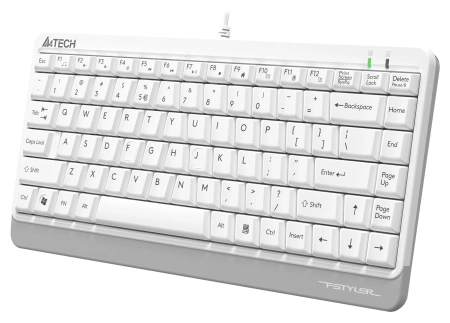 Клавиатура A4Tech Fstyler FKS11 белый/серый USB