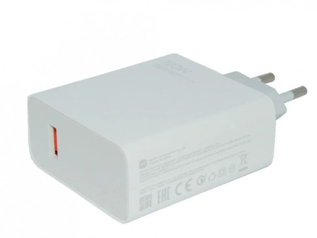 Сетевое зар./устр. Xiaomi 120W Charging Combo (Type-A) EU 6A (PD) USB универсальное белый (BHR6034EU)