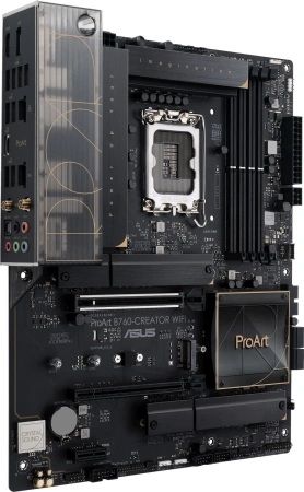 Материнская плата Asus PROART B760-CREATOR WIFI Soc-1700 Intel B760 4xDDR5 ATX AC`97 8ch(7.1) 1 x 2.
