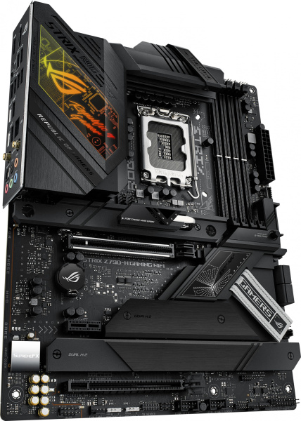 Материнская плата Asus ROG STRIX Z790-H GAMING WIFI Soc-1700 Intel Z790 4xDDR5 ATX AC`97 8ch(7.1) 2.