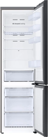 Холодильник Samsung RB38C6B2E22/EF 2-хкамерн. черный глянц. инвертер