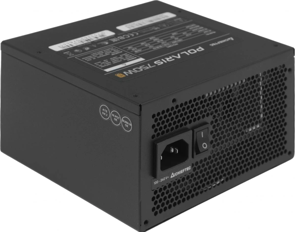 Блок питания Chieftec ATX 750W Polaris PPS-750FC 80+ gold 24+2x(4+4) pin APFC 120mm fan 8xSATA Cab Manag RTL