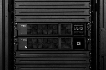 Источник бесперебойного питания Systeme Electriс SRV SRVSE6KRTXLI4U 5400Вт 6000ВА черный