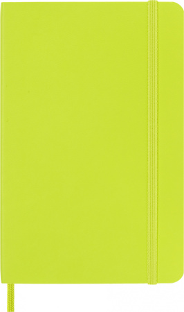 Блокнот Moleskine CLASSIC SOFT QP611C2 Pocket 90x140мм 192стр. линейка мягкая обложка лайм