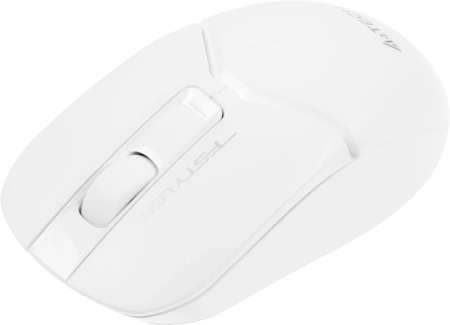 Мышь A4Tech Fstyler FB12 белый оптическая (1200dpi) беспроводная BT/Radio USB (3but)