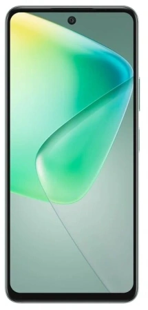 Смартфон Infinix X6882 Hot 50 256Gb 6Gb зеленый моноблок 3G 4G 2Sim 6.78" 1080x2460 Android 14 50Mpix 802.11 a/b/g/n/ac NFC GPS GSM900/1800 GSM1900 TouchSc Protect FM microSD max2048Gb