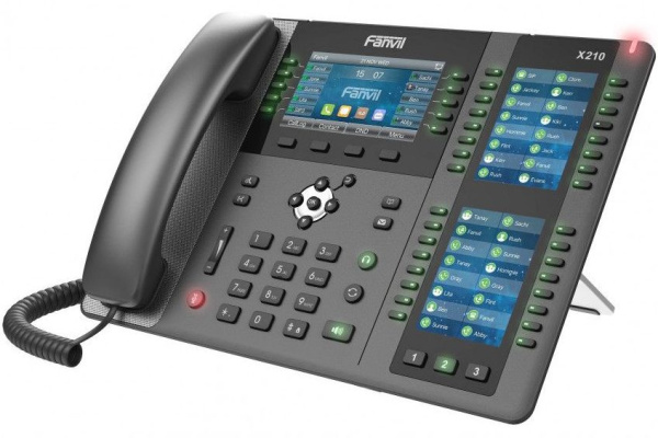 Телефон IP Fanvil X210 черный