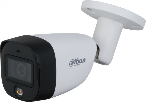 Камера видеонаблюдения аналоговая Dahua DH-HAC-HFW1500CMP-IL-A-0360B-S2 3.6-3.6мм HD-CVI HD-TVI цв. корп.:белый (DH-HAC-HFW1500CMP-IL-A-0360B)