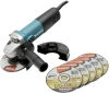 Углошлифовальная машина Makita 9558HNRX1 840Вт 11000об/мин рез.шпин.:M14 d=125мм