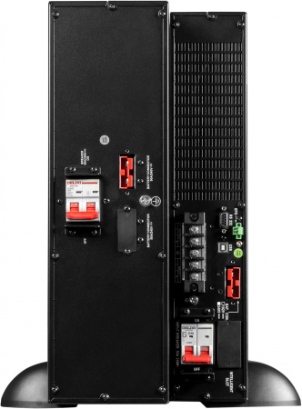 Источник бесперебойного питания Systeme Electriс SRV SRVSE6KRTXLI5U 5400Вт 6000ВА черный