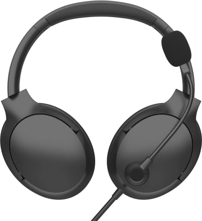 Наушники с микрофоном A4Tech Fstyler FH280U черный 2м мониторные USB оголовье