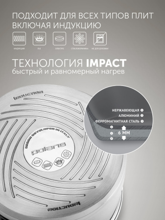 Набор посуды Polaris Fold&Keep 6S 6 предметов (018551)