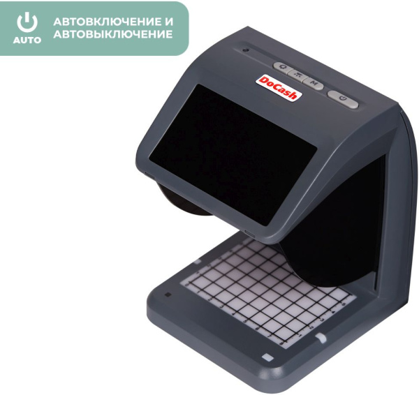 Детектор банкнот Docash Mini Combo просмотровый мультивалюта