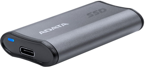 Накопитель SSD A-Data USB-C 500Gb AELI-SE880-500GCGY SE880 2.5" серый