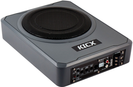 Сабвуфер автомобильный Kicx Q200BA 300Вт активный (20см/8")