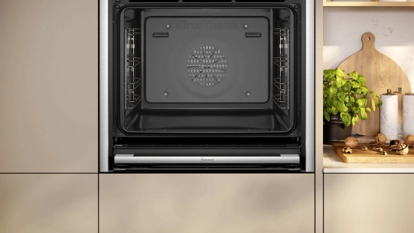 Духовой шкаф Электрический Neff B64CS31N0 черный/нержавеющая сталь