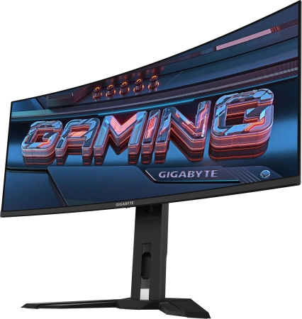 Монитор Gigabyte 34" MO34WQC2 черный OLED LED 21:9 HDMI M/M матовая HAS Piv 250cd 178гр/178гр 3440x1440 240Hz DP WQ USB 9.86кг