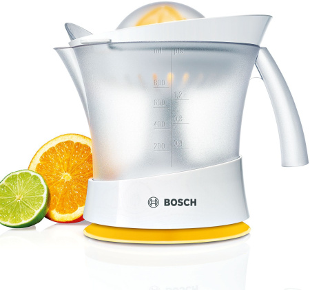 Соковыжималка цитрусовая Bosch MCP3500N 21Вт рез.сок.:800мл. белый