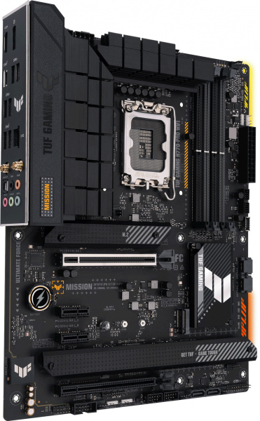 Материнская плата Asus TUF GAMING H770-PRO WIFI Soc-1700 Intel H770 4xDDR5 ATX AC`97 8ch(7.1) 2.5Gg RAID+HDMI+DP