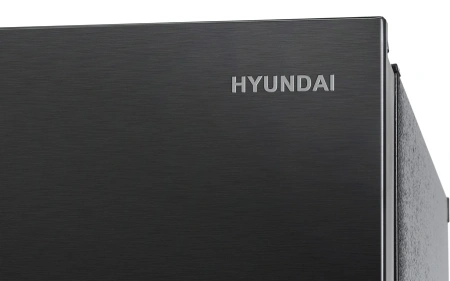 Холодильник Hyundai CS5003F 2-хкамерн. черная сталь