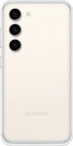 Чехол (клип-кейс) Samsung для Samsung Galaxy S23 Frame Case белый (EF-MS911CWEGRU)