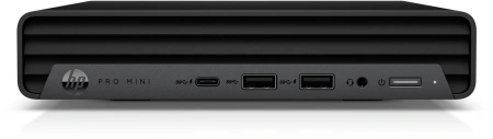 Неттоп HP ProDesk 400 G9 Mini i7 14700T (1.3) 16Gb SSD512Gb UHDG 770 Windows 11 Pro 64 GbitEth WiFi BT 90W kb мышь клавиатура черный (A54WNET)