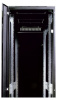 Шкаф серверный ЦМО (ШТК-М-42.8.8-1ААА-9005) напольный 42U 800x800мм пер.дв.стекл задн.дв.стал.лист 2 бок.пан. 500кг черный 655мм 123.39кг 180град. 2030мм