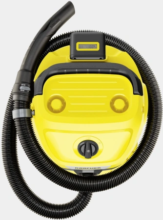 Строительный пылесос Karcher WD 3-18 S V-17/20 225Вт (уборка: сухая/влажная) желтый